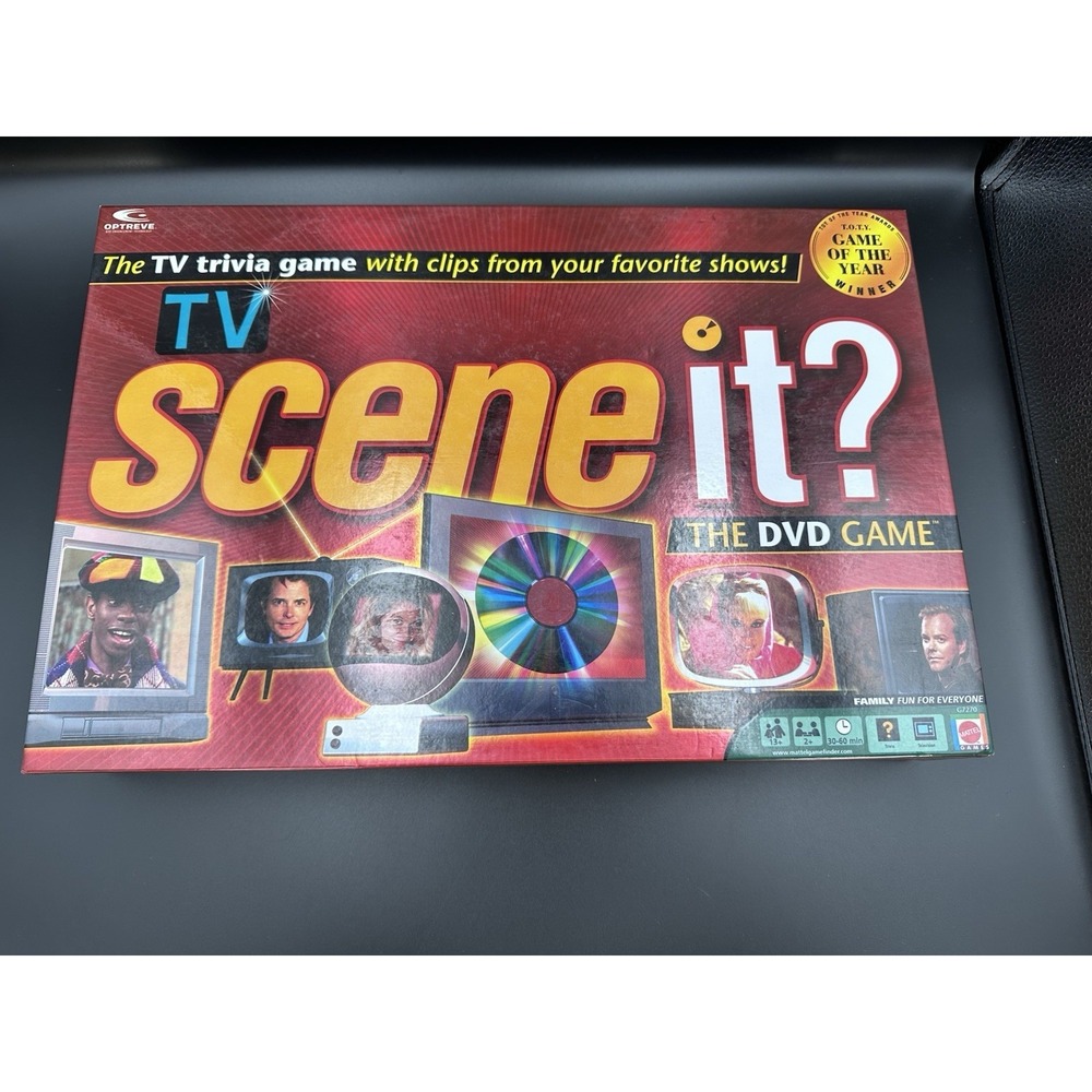 TV Edition Scene It! The DVD Trivia Game activity